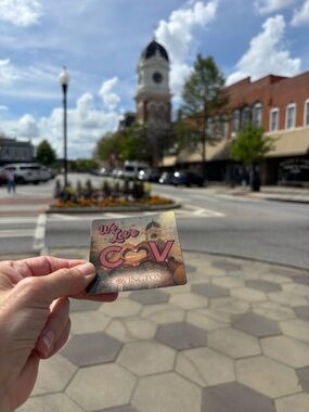 FREE w/ next Order! Covington 'We Love Covington' Decorative Magnet - Red/Brown